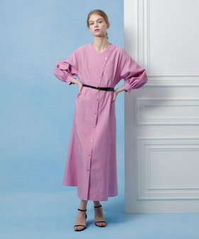 LOULOU WILLOUGHBY】ヴィンテージオーガンパフワンピース|allureville