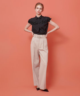 ブラウス シャツ 「LOULOU WILLOUGHBY」メニーリボンシャツ レディース LOULOU WILLOUGHBY】メニーリボンシャツ|allureville OFFICIAL