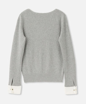 ダブルカフスコンビプルオーバー|allureville OFFICIAL SITE