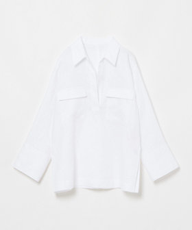 allureville / アルアバイル リネンプルオーバーシャツ trim_ofalv_itemab83d6de9a4011e