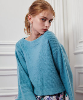 【LOULOU WILLOUGHBY】MOU CODEプルオーバー