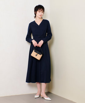 Vネックタックワンピース|allureville OFFICIAL SITE / ONLINE