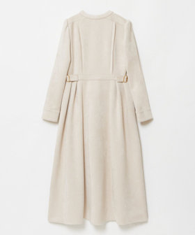 LOULOU WILLOUGHBY】スエードダブルバックルワンピース