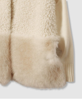 フェイクボアコンビニットジレ|allureville OFFICIAL SITE / ONLINE