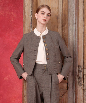 ◇フリルスタンドブラウス|allureville OFFICIAL SITE / ONLINE SHOP