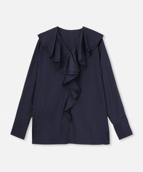 allureville アシメラッフルブラウス アシメラッフルブラウス|allureville OFFICIAL SITE / ONLINE