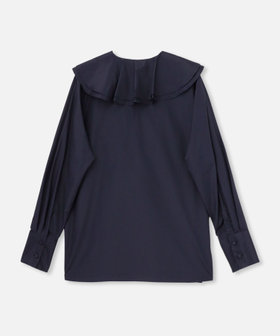 別注スパンコットンラッフルブラウス|allureville OFFICIAL SITE
