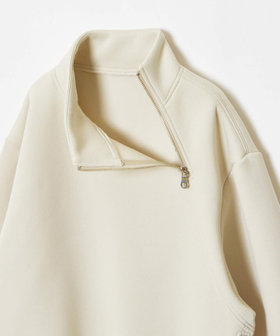 ＷシルケットアシンメZIPプルオーバー タグ付き】WシルケットアシンメZip プルオーバー - メルカリ