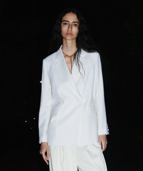 ウールサキソニーフラップポケットジャケット|allureville OFFICIAL