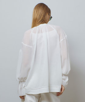 ソフトオーガンジーブラウス|allureville OFFICIAL SITE / ONLINE SHOP  