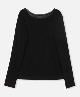 allureville / アルアバイル シアー天竺ロンTEE シアーストライプロンT|allureville OFFICIAL SITE / ONLINE