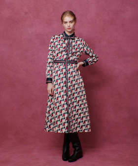 新品タグ付 LOULOU WILLOUGHBY ジオメトリックレースワンピース trim_ofalv_item569bb20279ac11f