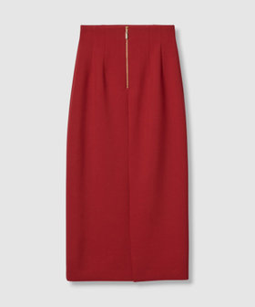 LOULOU WILLOUGHBY】ウール混ダブルクロスタイトスカート|allureville