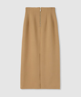 LOULOU WILLOUGHBY】ウール混ダブルクロスタイトスカート|allureville