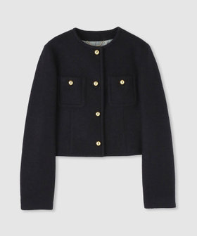 ブークレーノーカラージャケット|allureville OFFICIAL SITE / ONLINE