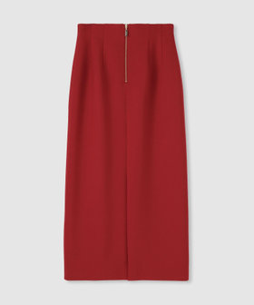 LOULOU WILLOUGHBY】ウール混ダブルクロスタイトスカート|allureville