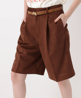 フェイクスェードショートパンツ