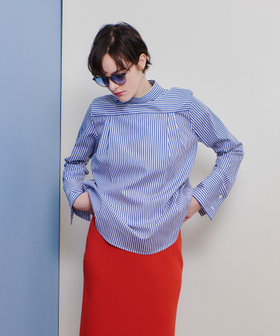 専用⭐︎キュール　ストライプシャツ プルオーバー 楽天市場】ストライプシャツ / 公式 CUBE SUGAR ストライプ 切替