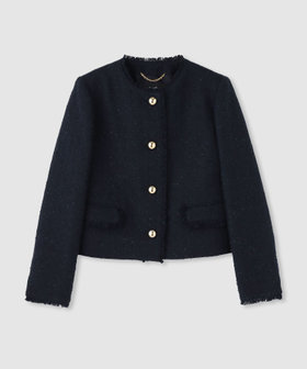 ツイードノーカラージャケット|allureville OFFICIAL SITE / ONLINE