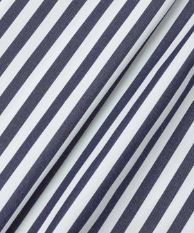 ストライプロールネックプルオーバーシャツ|allureville