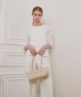 LOULOU STUDIO HALESTRIPESIVORYBLAC 関税送料込 LOULOU WILLOUGHBY】レーシーチュールスカート|allureville