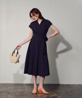 アルアバイル allureville 上品な 向日葵の ロングワンピース アルアバイル allureville 上品な 向日葵の ロングワンピース