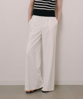 LOULOU WILLOUGHBY ネイビーワイドパンツ LOULOU WILLOUGHBY】◇デニムバギーパンツ （デニムパンツ