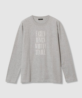 tシャツ フッロキーナローフォントロゴロングTシャツ レディース フロッキーナローフォントロゴロングTシャツ|allureville