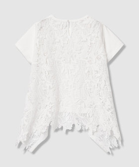 レースドッキングロングTシャツ|allureville OFFICIAL SITE / ONLINE
