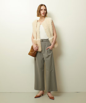 フェイクボアコンビニットジレ|allureville OFFICIAL SITE / ONLINE