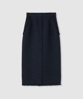 ニュアンスタイトツィードスカート