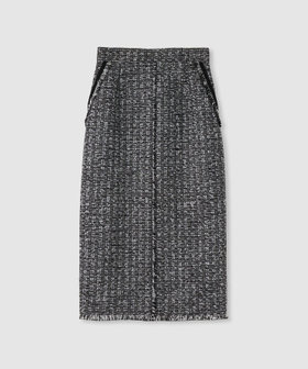 ニュアンスタイトツィードスカート