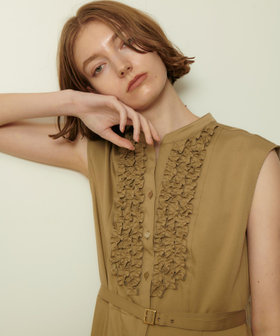 デニムライクツイルワンピース