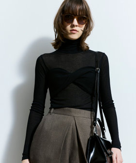 allureville / アルアバイル シアーウールフライスプルオーバー シアーオーバープルオーバー|allureville OFFICIAL SITE