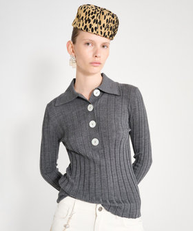 NACKIYE(ナキエ)】 SUGARMAN KNIT LS POLO|allureville OFFICIAL SITE