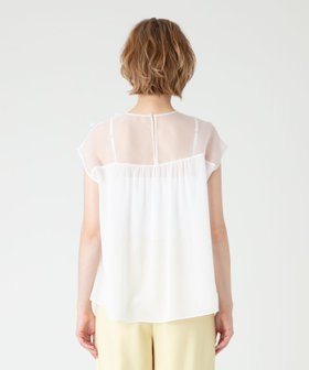 スパンコールフラワーブラウス|allureville OFFICIAL SITE / ONLINE