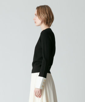 allureville シャツカフスコンビプルオーバー シャツカフスコンビプルオーバー | allureville (Women