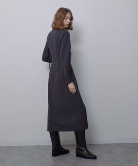 ミルドウールカシュクールワンピース|allureville OFFICIAL SITE