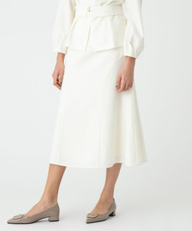 【極美品】allureville　ジョーゼットベルトツキロングスカート　ミント trim_ofalv_item913049509a4711e