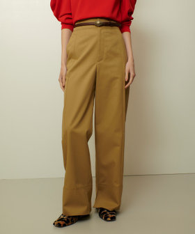 ミリタリーツイルハイウェストパンツ