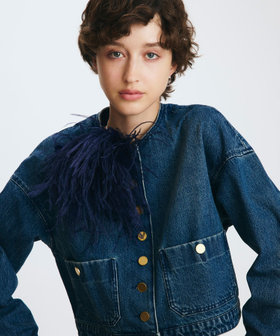 【INDRESS(インドレス)】OSTRICH FEATHER BROOCH