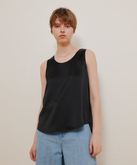 サテンタンクブラウス|allureville OFFICIAL SITE / ONLINE SHOP