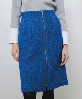 GIOLICAカルゼフロントジップスカート|allureville OFFICIAL SITE