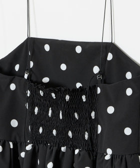 タイプライターチンツキャミソールワンピース|allureville OFFICIAL