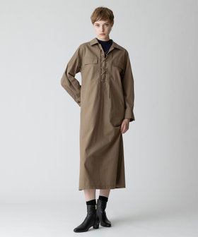 allureville シャツワンピース　アルアバイル レースアップシャツワンピース|allureville OFFICIAL SITE