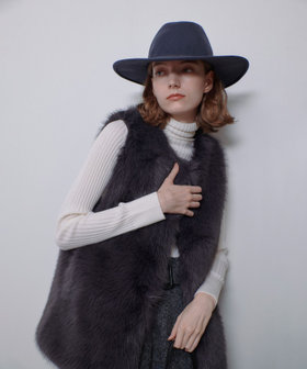 フェイクフォックスジレ|allureville OFFICIAL SITE / ONLINE SHOP