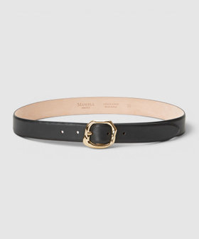 【MANUELA FIRENZE(マニュエラ フィレンツェ)】SQUARE BUCKLE BELT