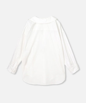 【美品】アルアバイル ブルー スキッパー シャツブラウス 春夏　2024 美品】アルアバイル ブルー スキッパー シャツブラウス 春夏