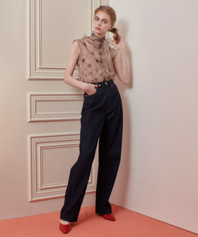 LOULOU WILLOUGHBY】ボーイフレンドデニムパンツ|allureville OFFICIAL