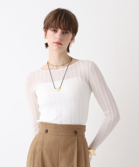 シアーリブプルオーバー|allureville OFFICIAL SITE / ONLINE SHOP